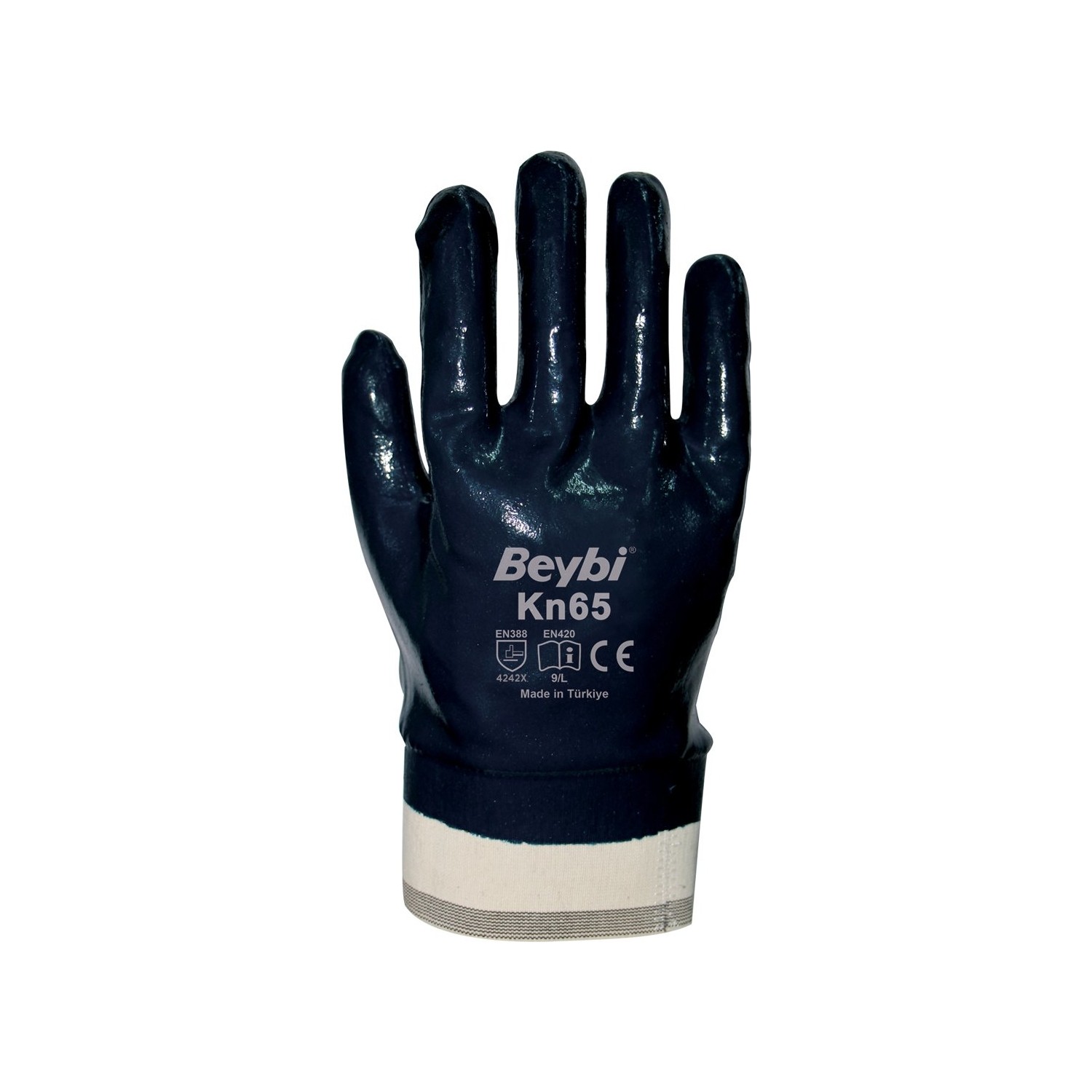 Beybi Petrolcü Eldiveni/Nitril Eldiven KN65(12li-144 lü)